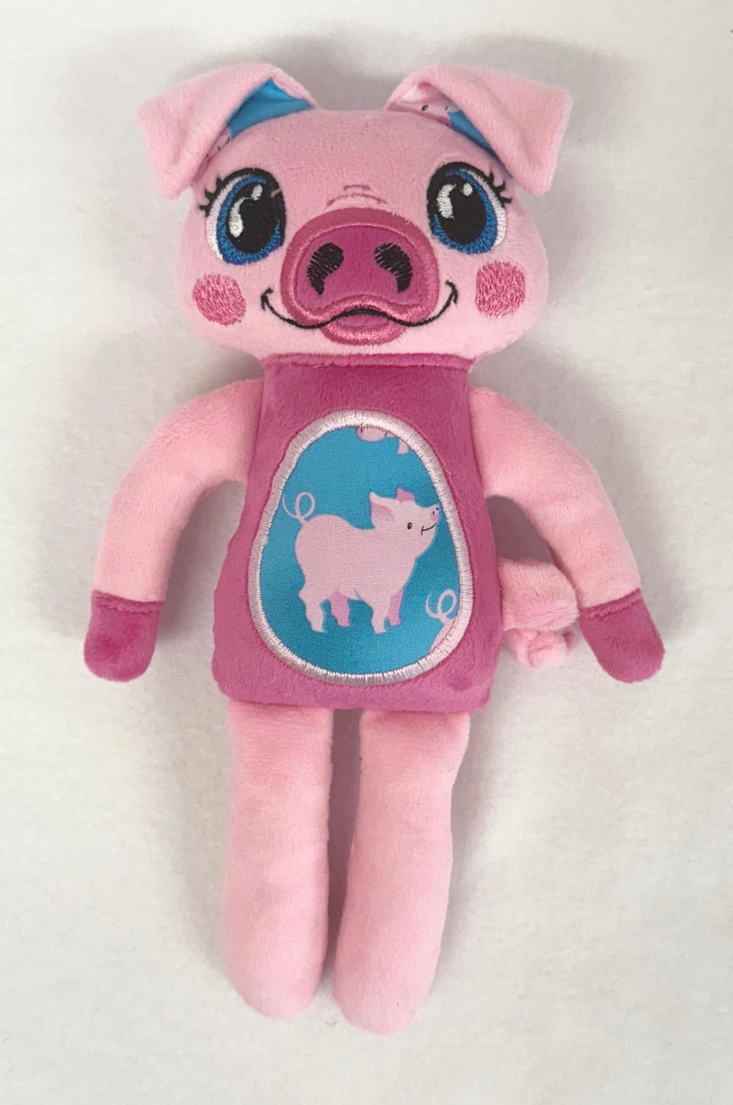 Medium Rag Doll Pig Stuffie
