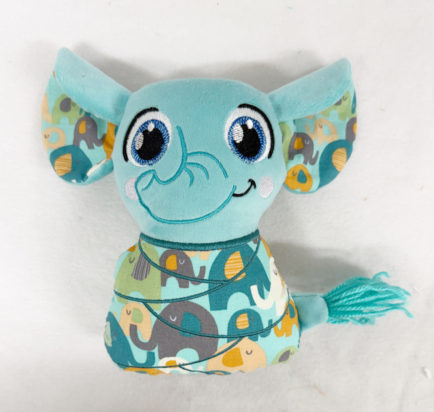 Large Elephant Swaddle Stuffie