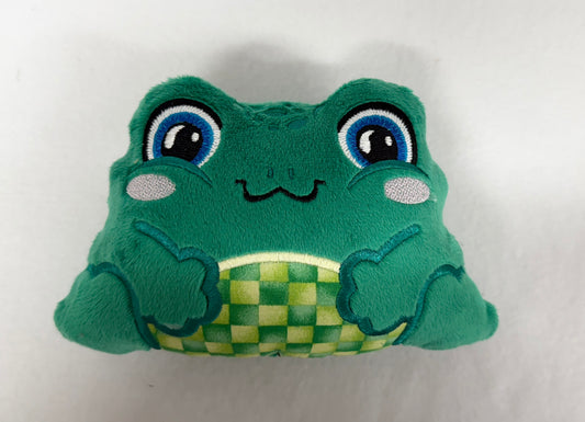 Large Checkered Frog Stuffie