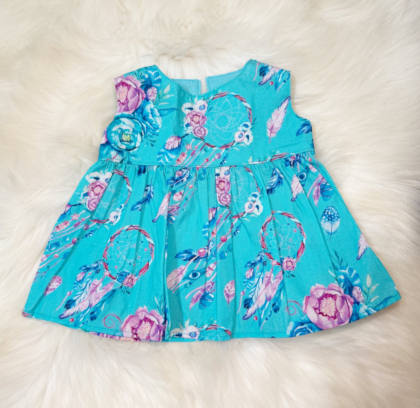 Aqua Dreamcatchers Dress