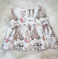 White Woodland Dress