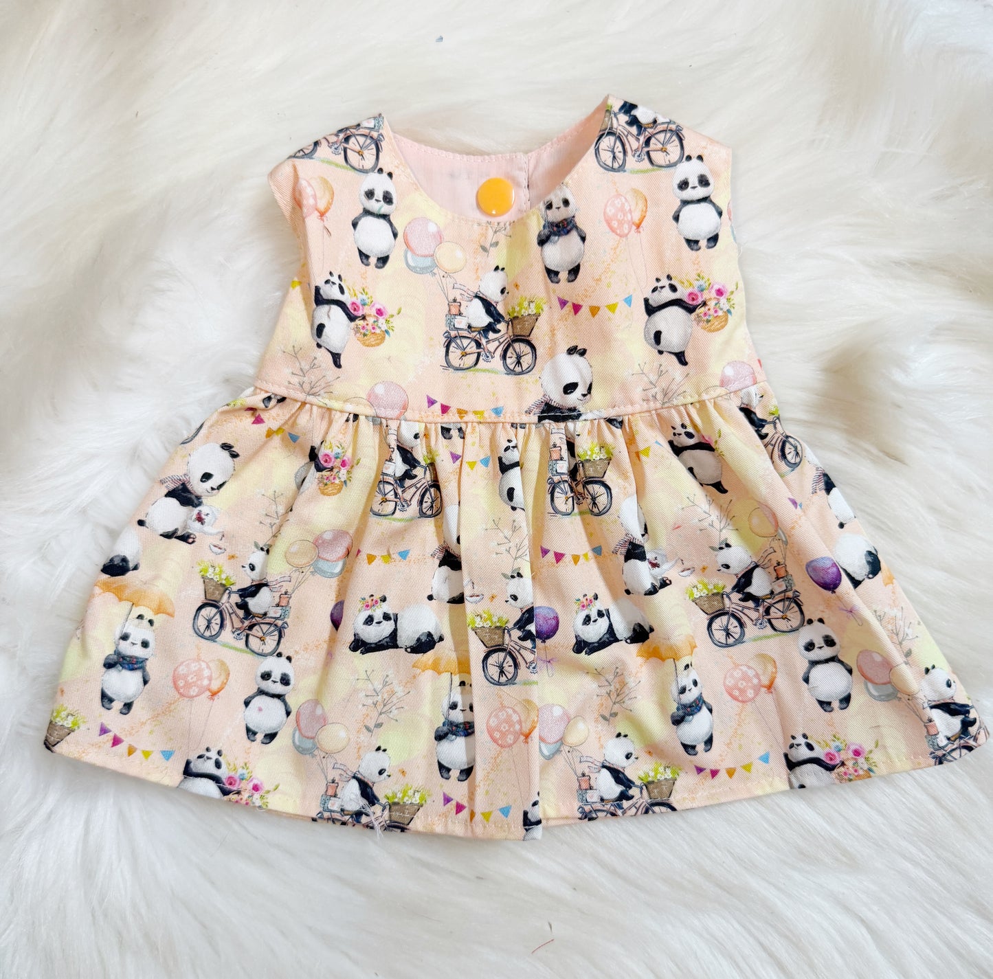 Apricot Pandas Dress