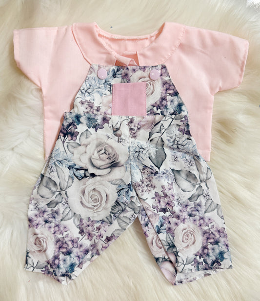 Addison Floral Overalls
