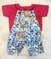 Busy Bluey Overalls