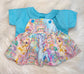 Blue Ponies Pinafore