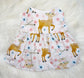 Pink Deer Arrows Dress