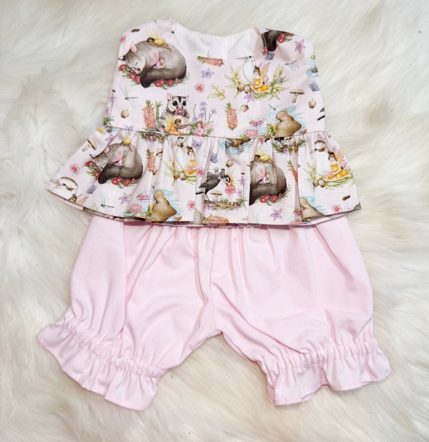 Aussie Animals Top and Bloomer Set