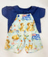 Aussie Animals Shortie Overalls