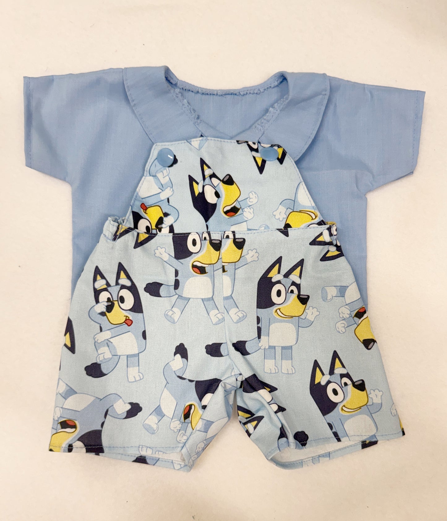 Bluey Shortie Overalls