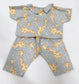 Grey Giraffe Pajamas