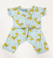 Blue Giraffes Pajamas