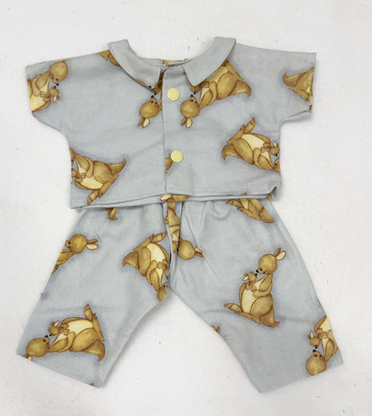 Grey Kangaroos Pajamas