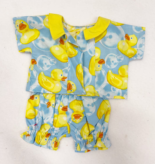 Rubber Ducks Shortie Pjs