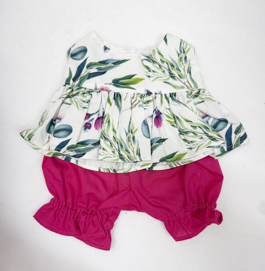 Wattles Top and Bloomer Set