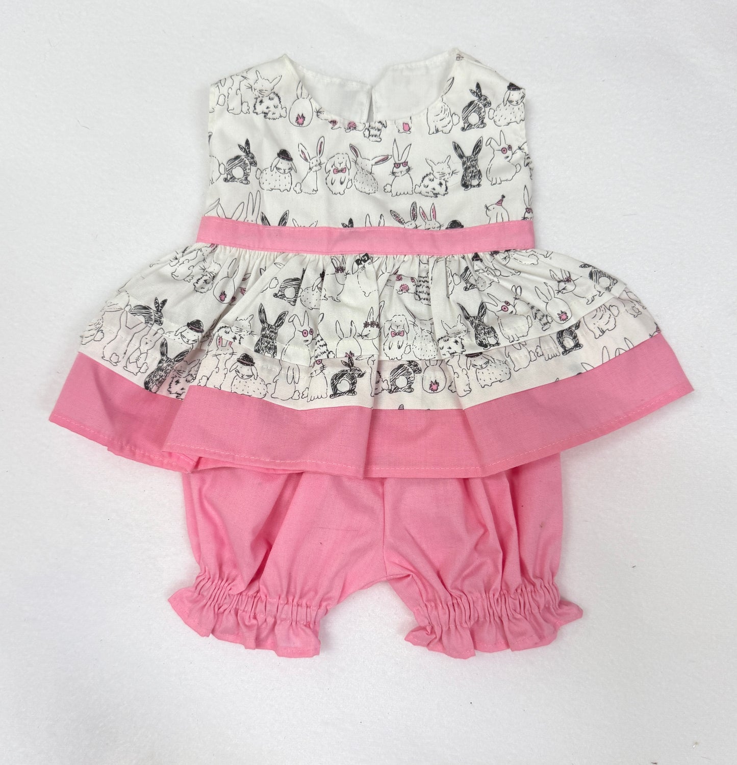Bunnies Top and Bloomer Set