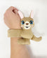 Brown Kangaroo Slap Band Bracelet
