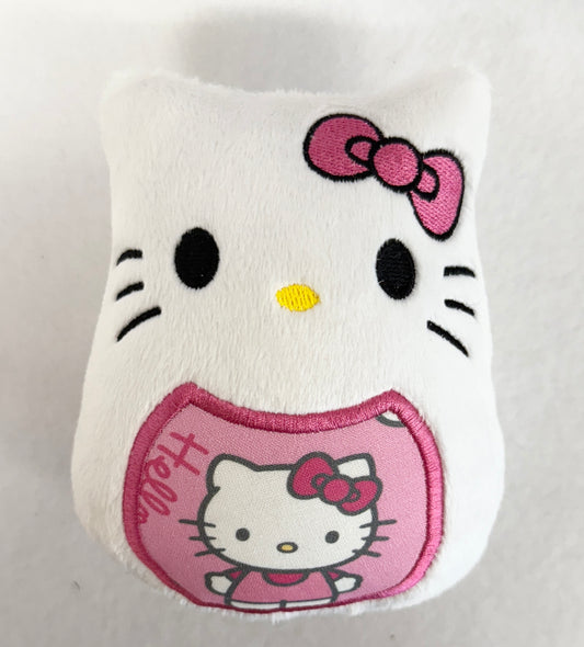 Medium White Kitty Eggie Stuffie