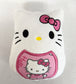 Medium White Kitty Eggie Stuffie