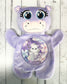 Large Girl Hippo Flat Body Lovey