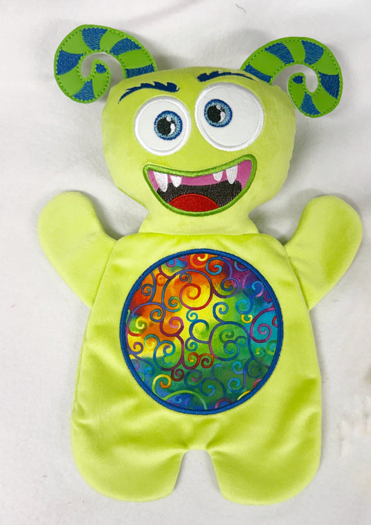 Large Monster Flat Body Lovey