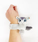 Grey Horse Slap Band Bracelet