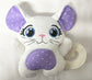 Large Huggable Purple Mouse Stuffie