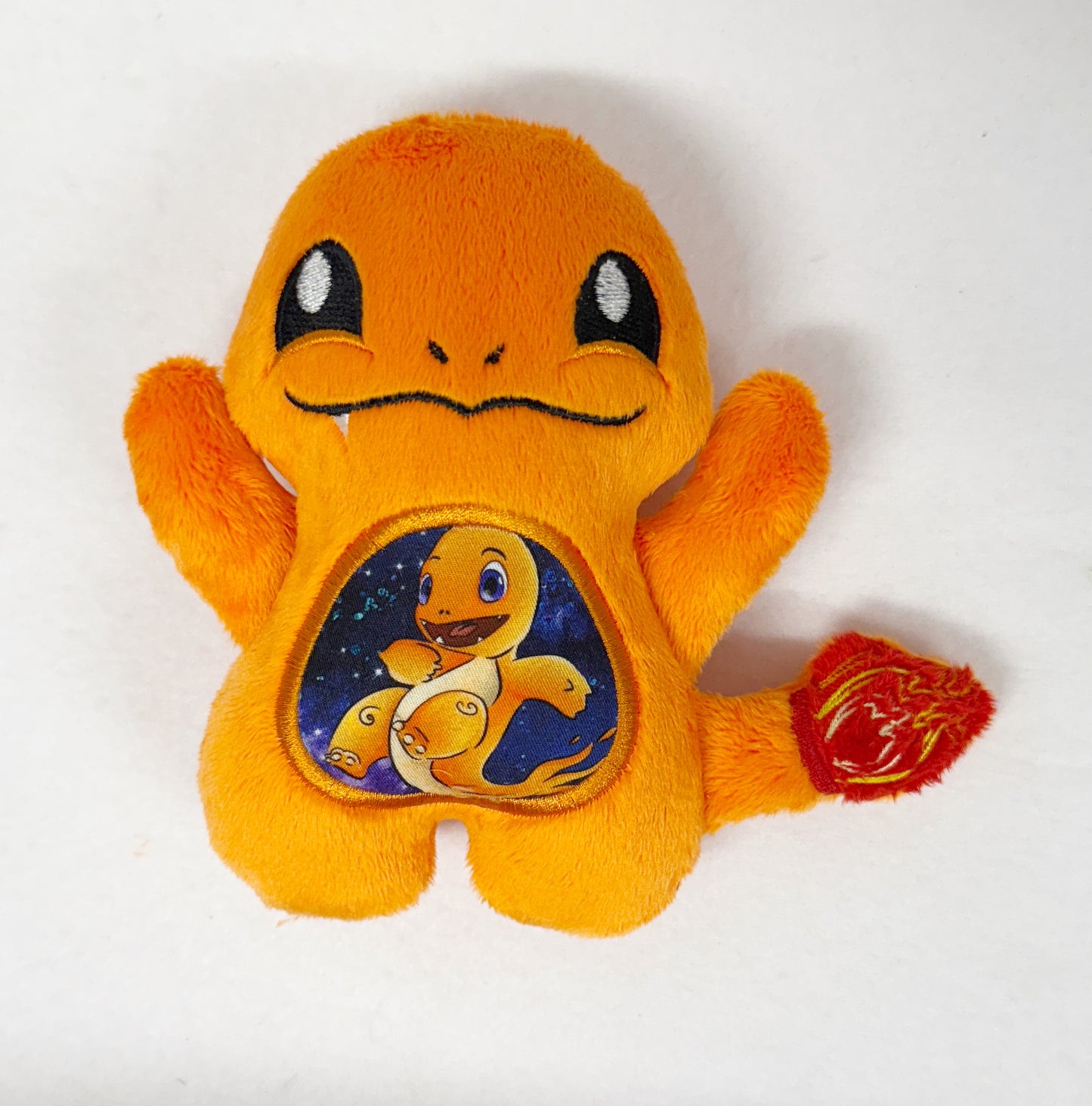 Medium Huggable Orange Dragon Stuffie