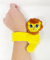 Yellow Lion Slap Band Bracelet