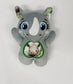Medium Huggable Rhino Stuffie