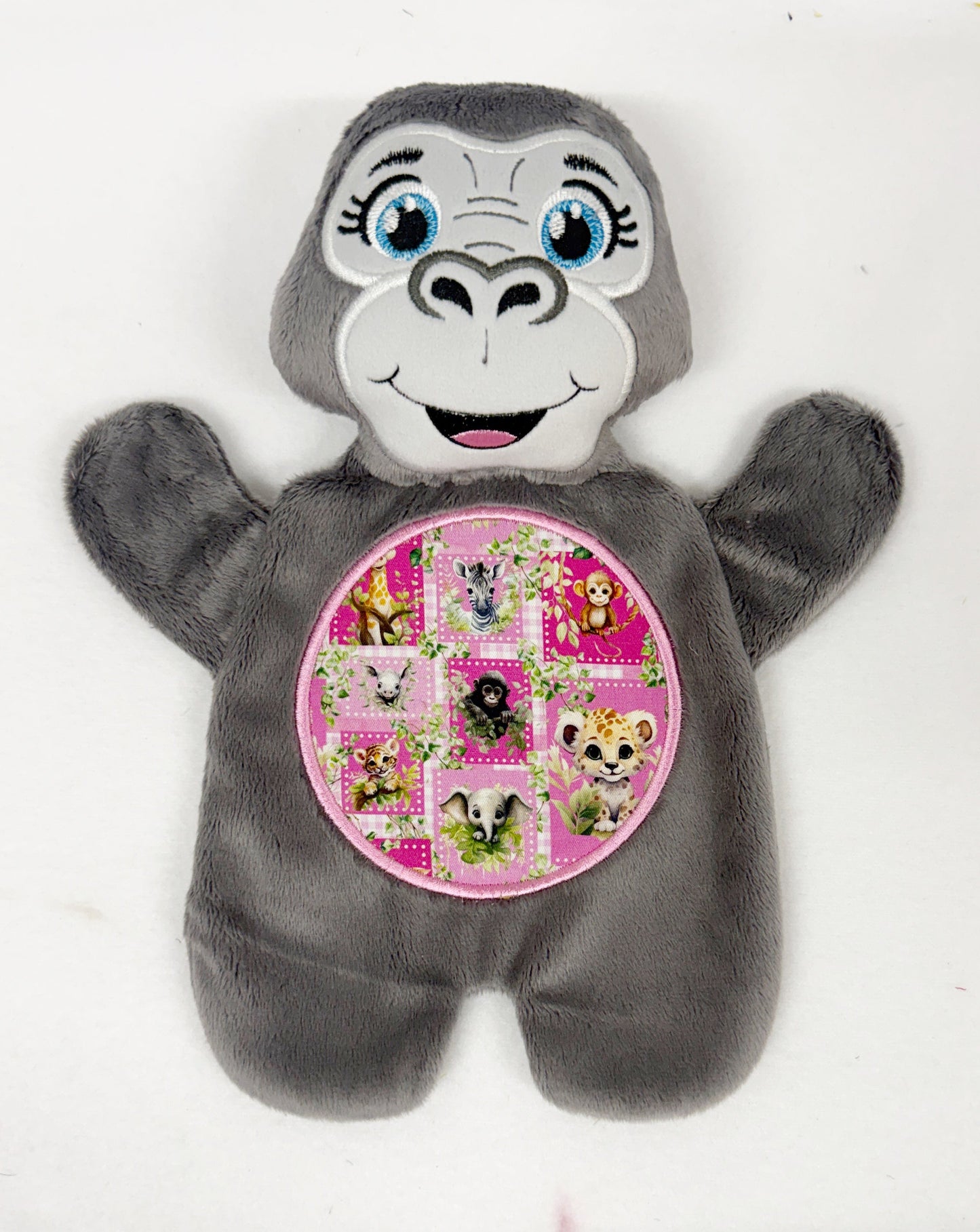 Small Girl Gorilla Flat Body Lovey