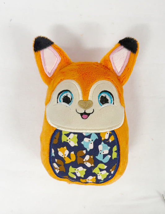 Medium Orange Fox Eggie Stuffie