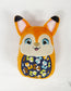 Medium Orange Fox Eggie Stuffie