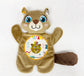 Large Boy Beaver Flat Body Lovey