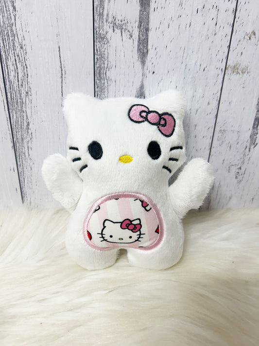 Medium White Kitty Huggable Stuffie