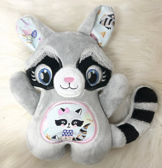 Large Huggable Raccoon Stuffie
