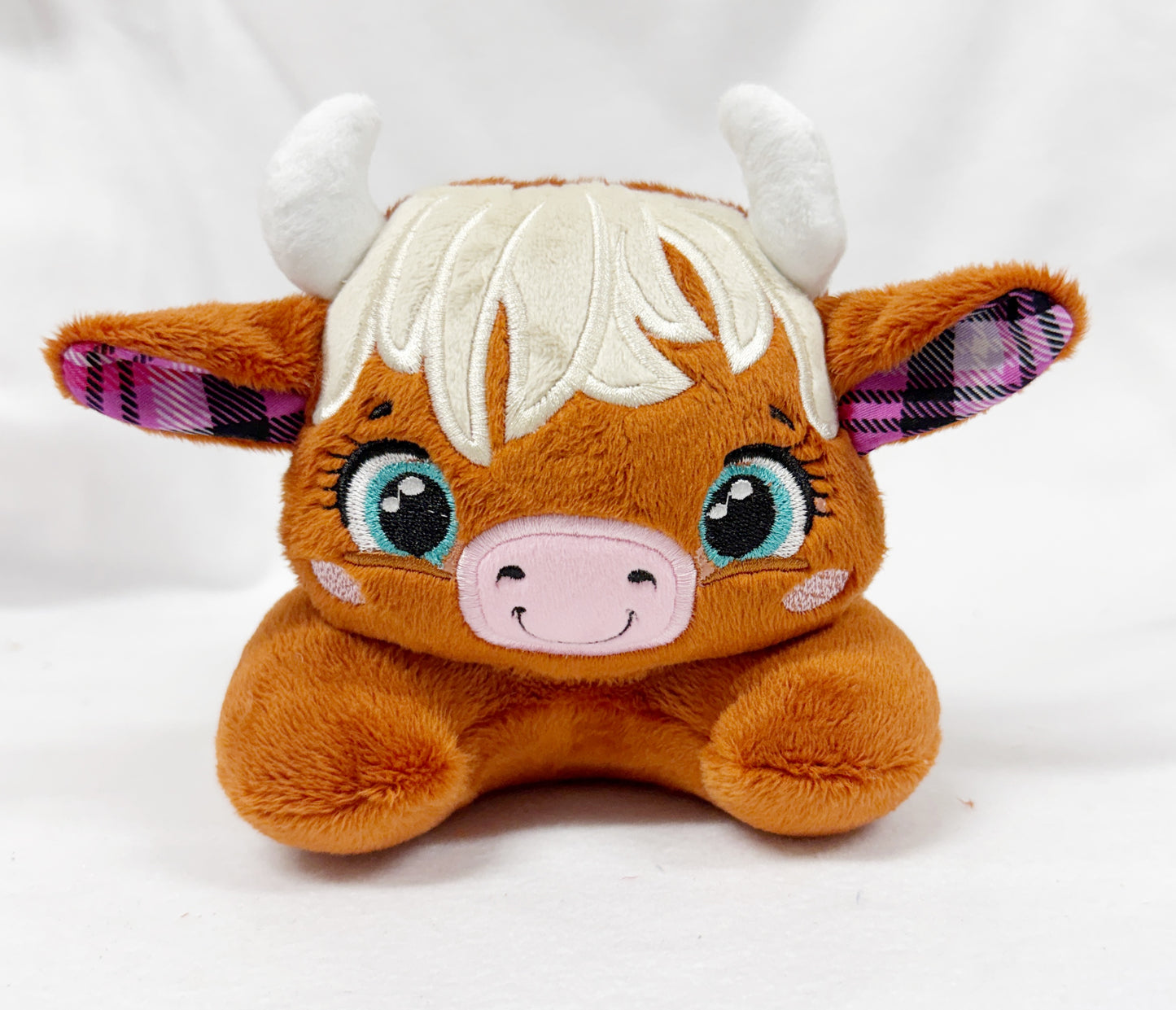 Large Highland Cow Tummy Time Buddy