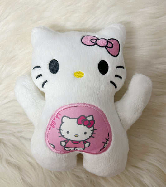 Large Huggable White Kitty Stuffie