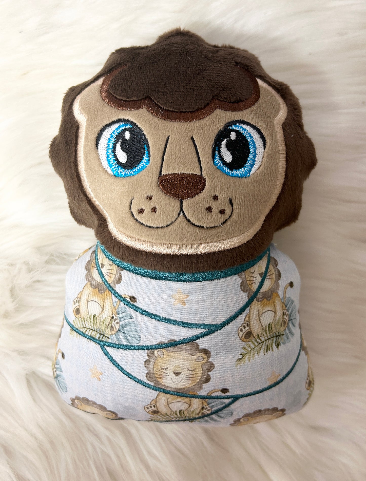 Large Lion Swaddle Stuffie