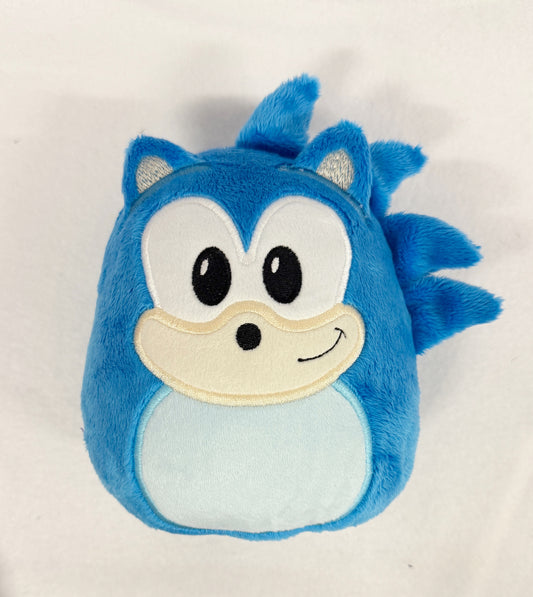 Large Blue Hedgehog Eggie Stuffie