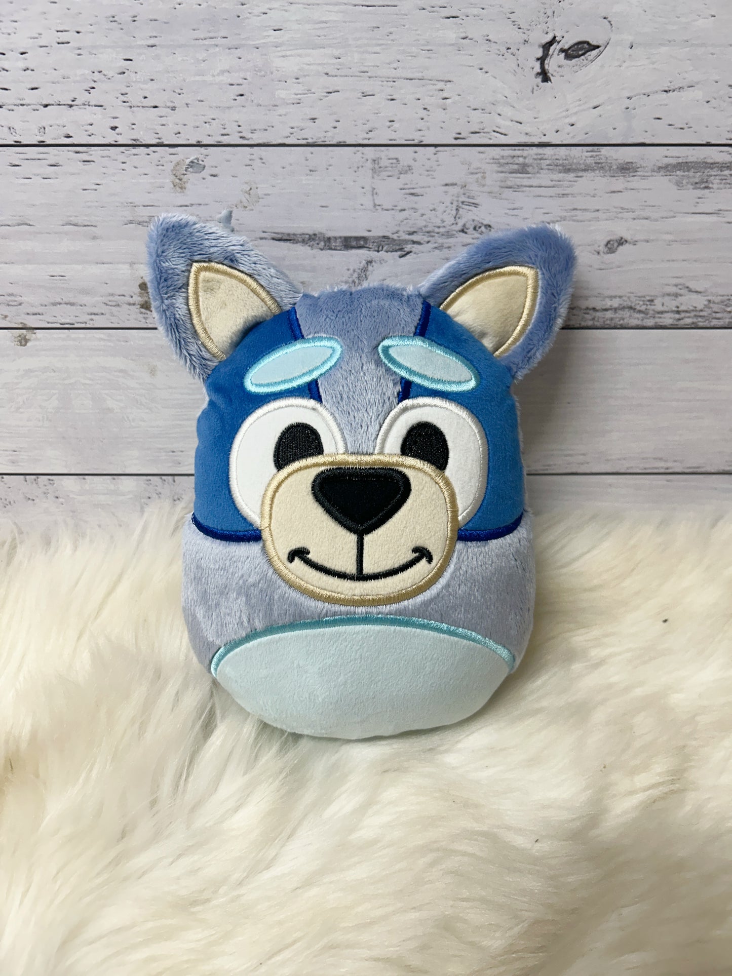 Large Blue Dog Eggie Stuffie