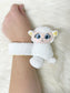 White Lamb Slap Band Bracelet