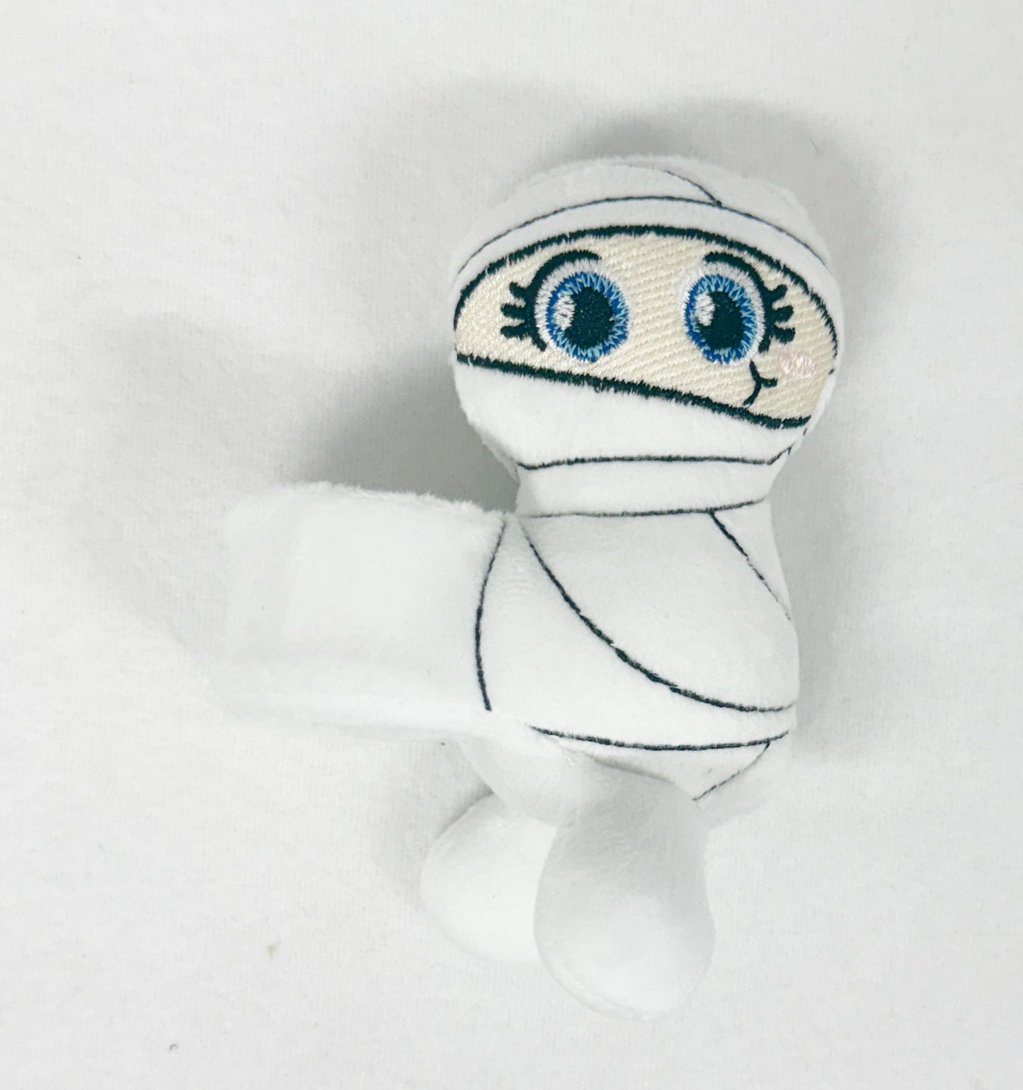 White Mummy Slap Band Bracelet