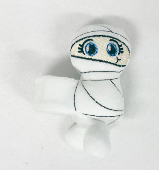 White Mummy Slap Band Bracelet