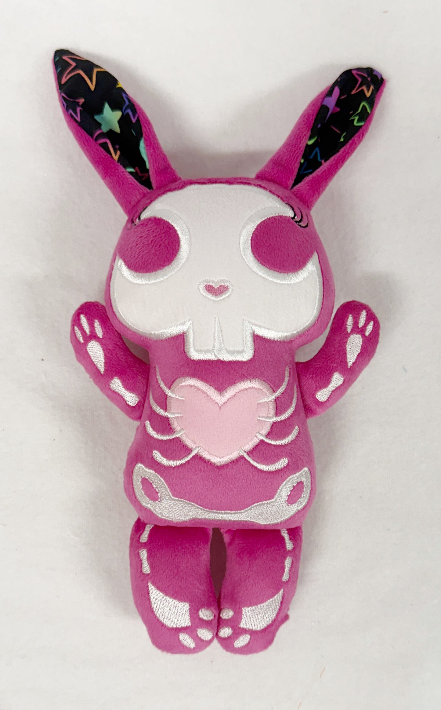 Medium Skelly Bunny Stuffie