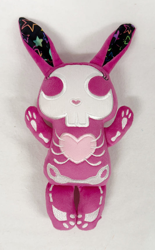 Medium Skelly Bunny Stuffie