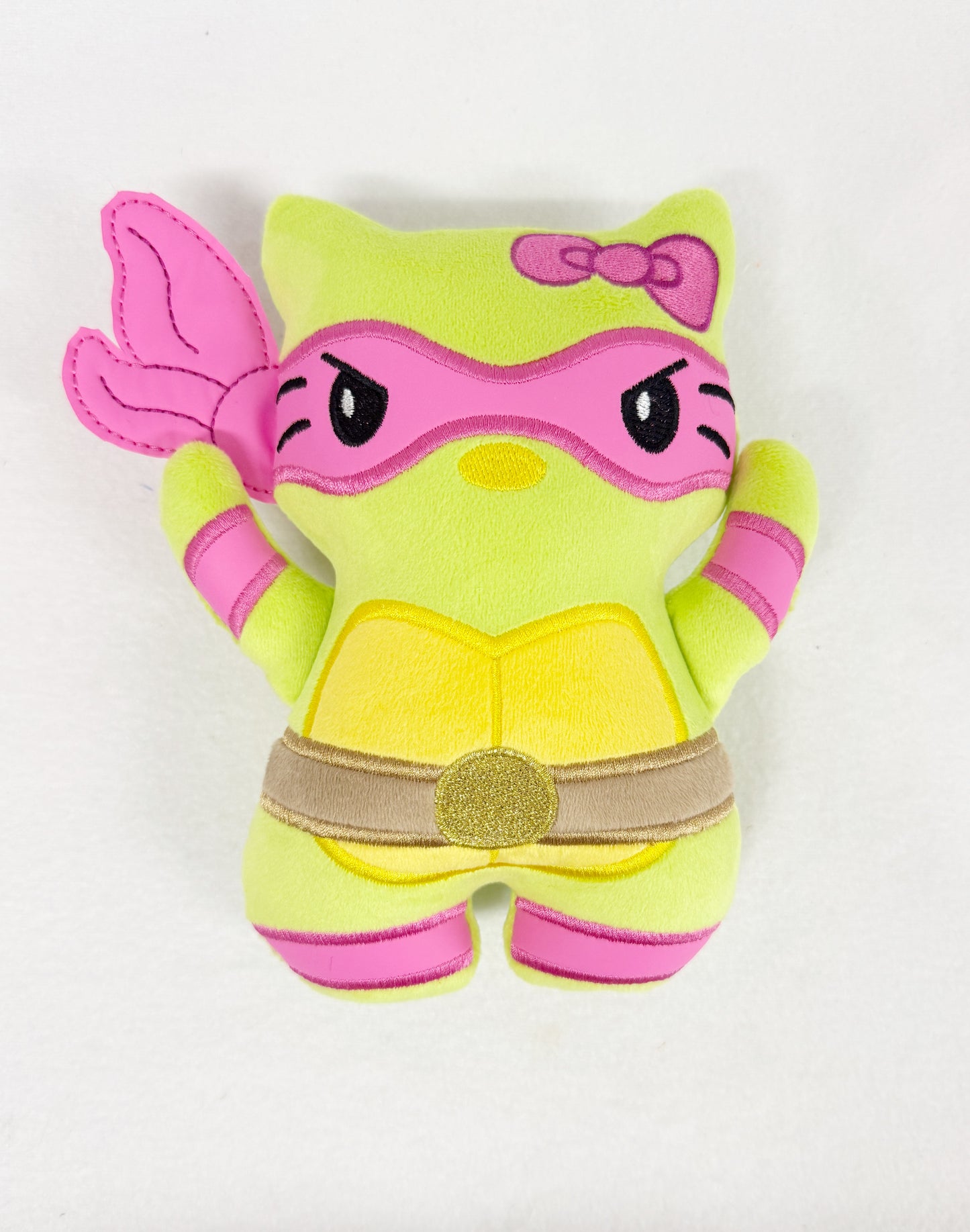 Large Huggable Ninja Kitty Stuffie