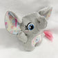Medium Elephant with 3D trunk Stuffie