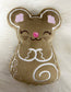Large Gingerbread Mouse Stuffie