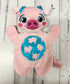 Medium Boy Pig Flat Body Lovey