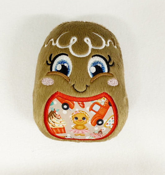 Medium Gingerbread Eggie Stuffie